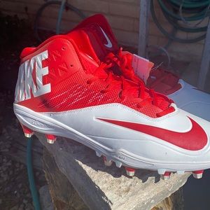 nike vapor cleats red